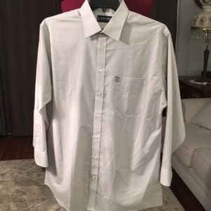 NWOT STAFFORD ESSENTIALS FITTED DRESS SHIRT
